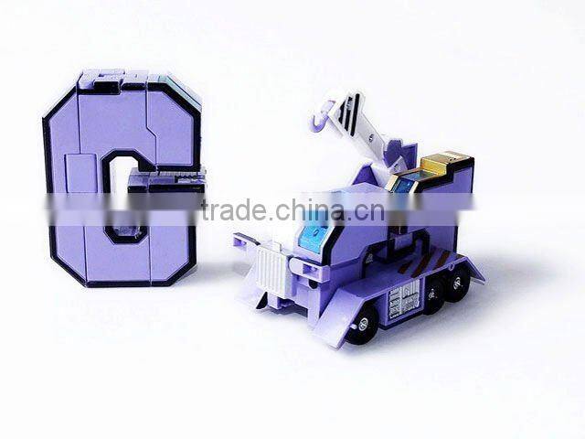Plastic Transformable Alphabet Toys for kids QS120812033