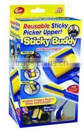 sticky lint roller with brush/mini washable lint roller/sticky lint roller set
