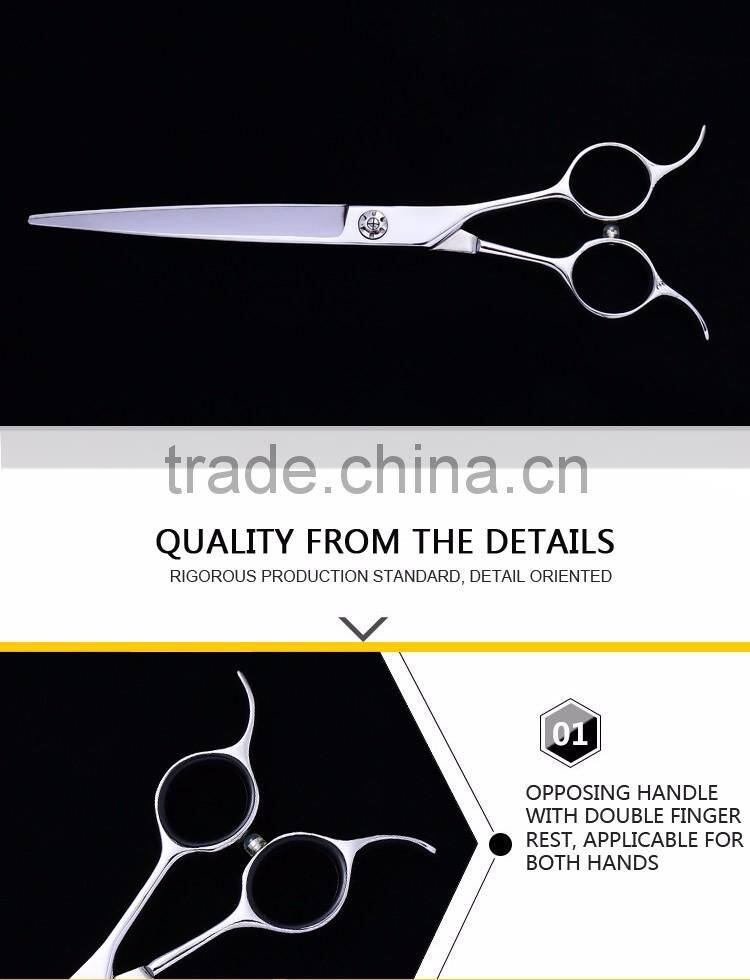 Pet Grooming Shear7 Inch Dog Grooming Straight Scissors for Dogs, 440 Japanese Steel Straight Shears
