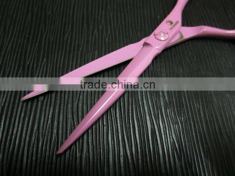 YF3926 Hand made professional hair scissor colourful scissor