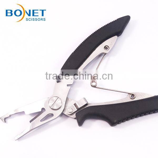 S91010 CE qualified 5-1/4" Professional fishing pliers braid scissors