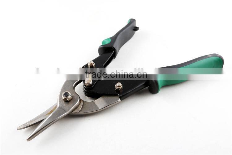 Left Cut Aviation Tin Snips For Cutting Steel Sheet