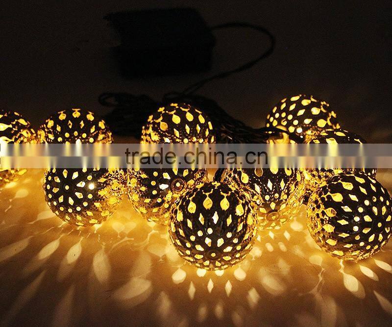 2016 new product Solar power christmas 3m 10 led light Strip Lamp Wedding Xmas Party Garden Decor