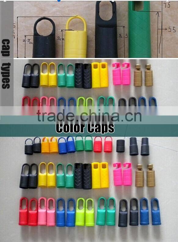 varnished wooden handles/stick with barcode label