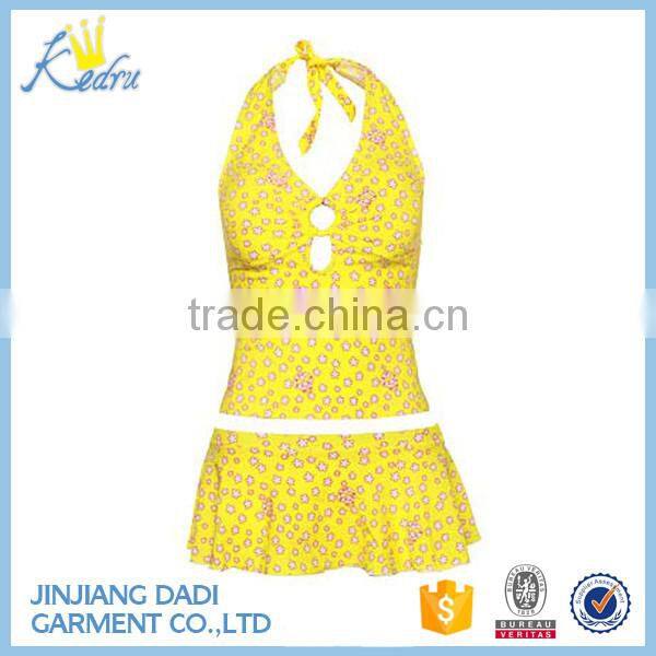 Sexy Open One Piece Set Bikini Women Swimwear 2016