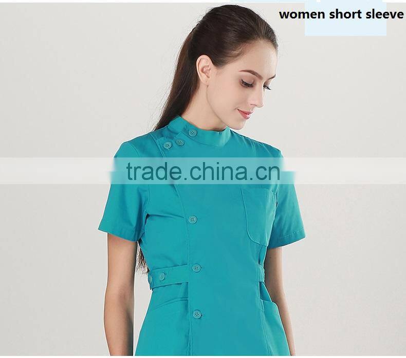 Nurse short sleeve wear dental and oral doctor apparel summer medical uniform scrubs suits