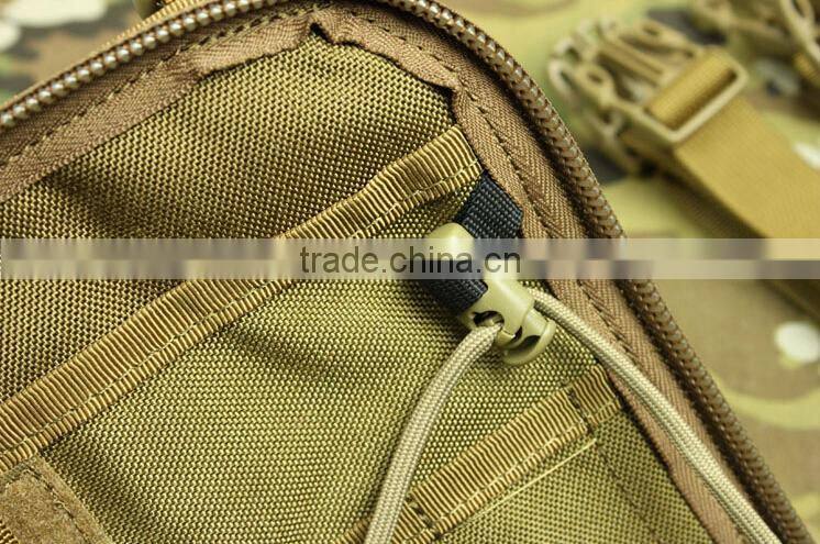 custom brown military tactical molle pad small bags
