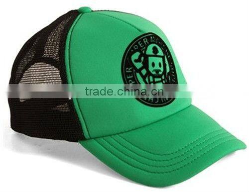Printing mesh snapback hat adjustable 5 panel mesh trucker hat with adjustable snapback closure
