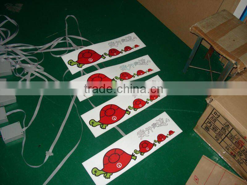 New design el sticker car