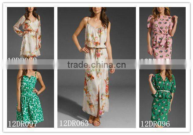 clothing!dress design!12DR089 new design high quality best price ,2012 hot sell long dress for summer,manufacturer