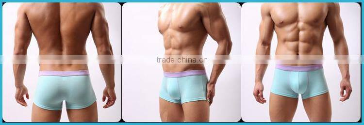 Without Logo Man Underwear Sex Modal Penis Cover Boxers SC07