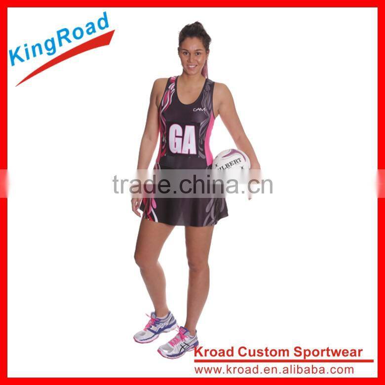 Netball uniform with netball bibs kit