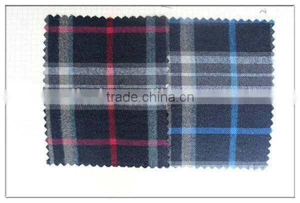 Casualwear 100% cotton flannel fabric /shirt fabric