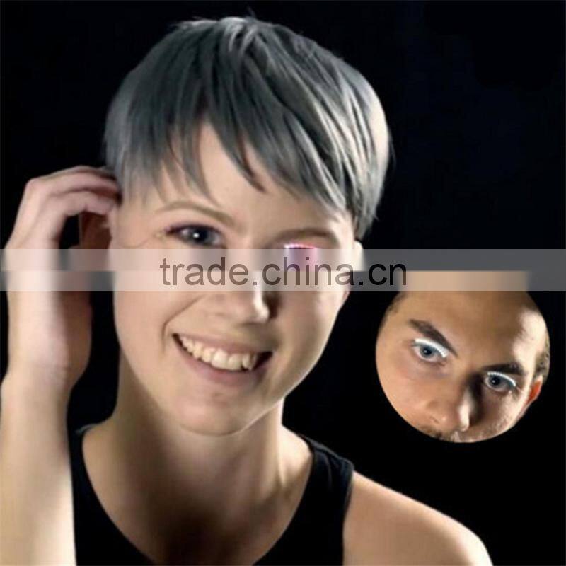 LED False Eyelashes lamp Multi color LED Light with Sound control