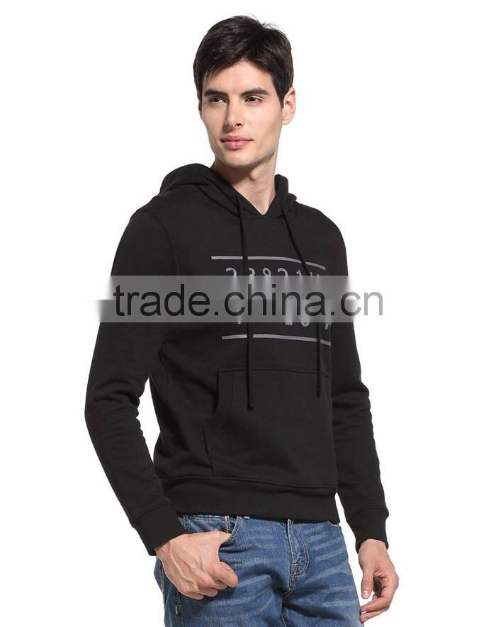 Custom made classic style fancy printed mens sherpa hoodie