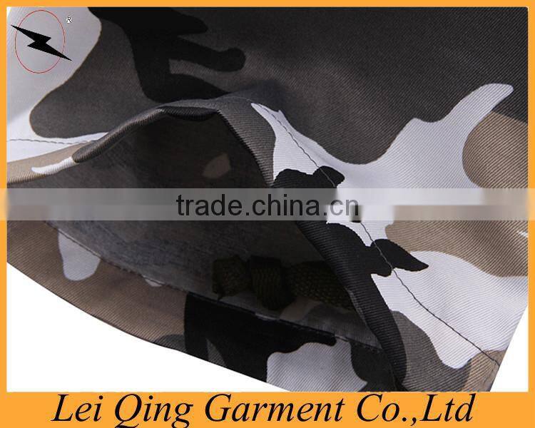 Custom high quality military cargo man camouflage pants