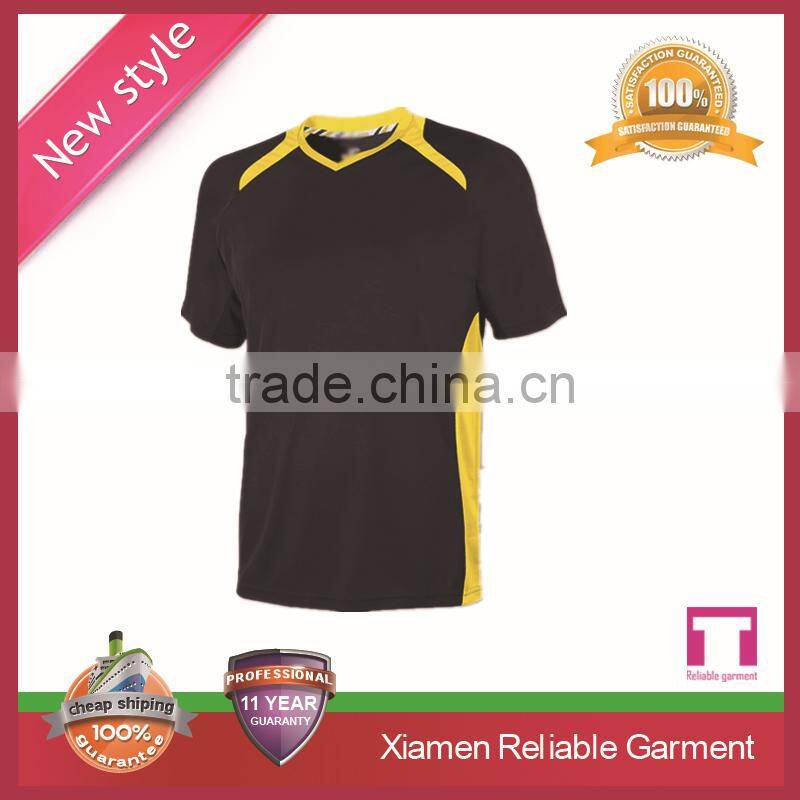 2016-2016 new season hot sale custom factory of soccer training jersey