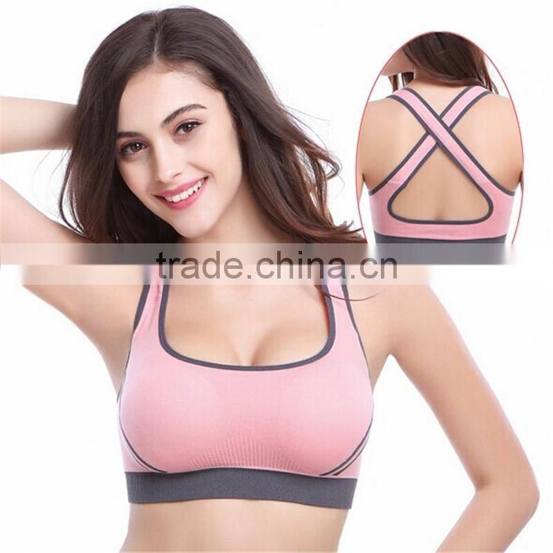 Women's Dragonfly Seamless Travel Pocket Sports Bra Base Layer