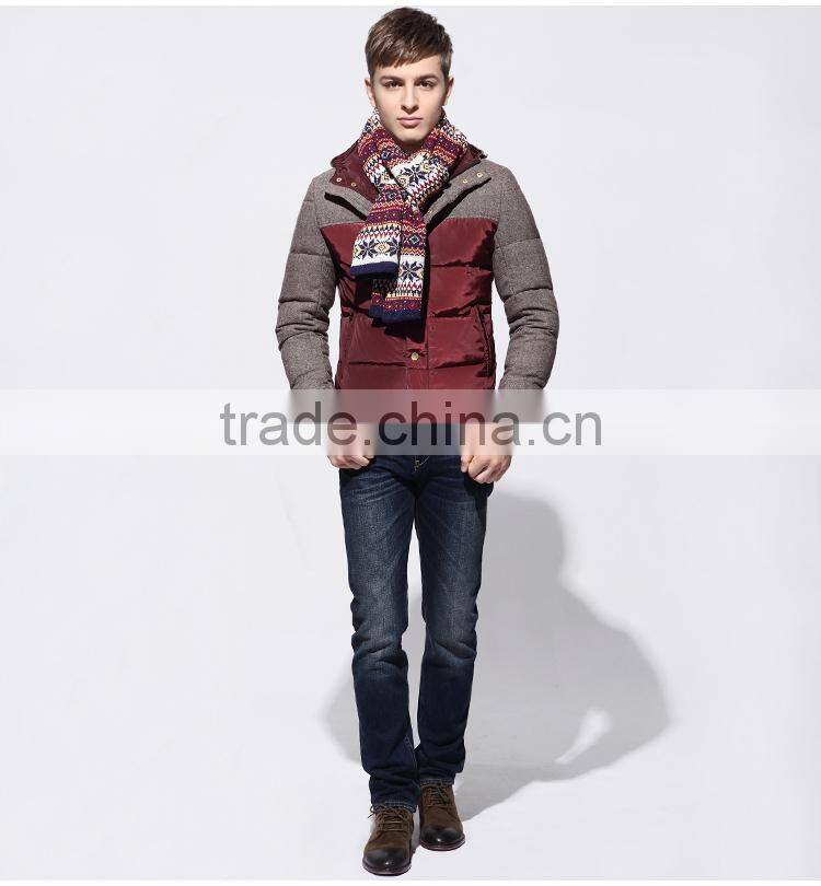 2015 Hot Latest Man's European Down Jacket