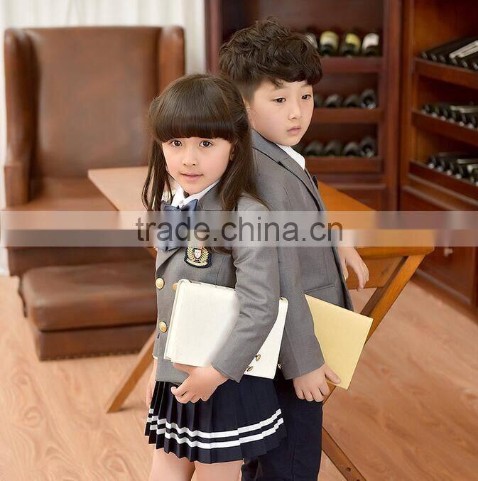 custom school clothes children's school uniforms high quality school wear uniform wholesale
