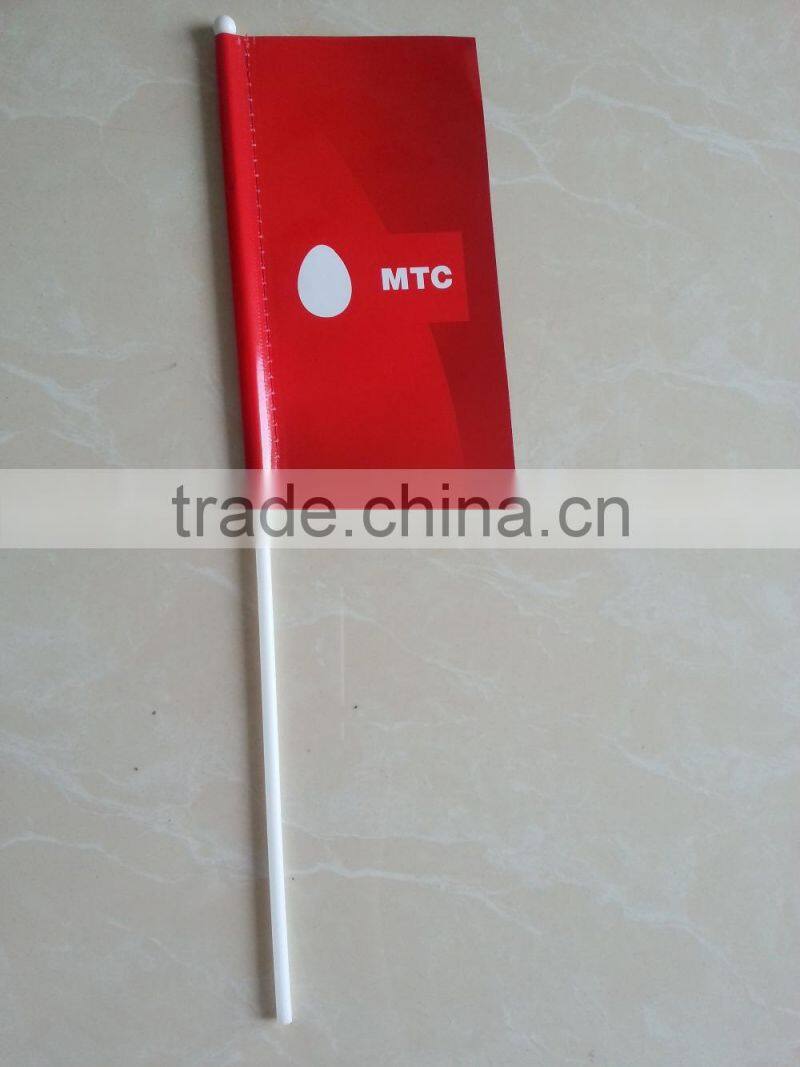 high quality hand polyester flag