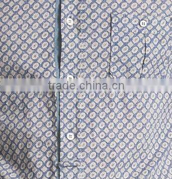 men's long sleeve printed cotton casual shirts