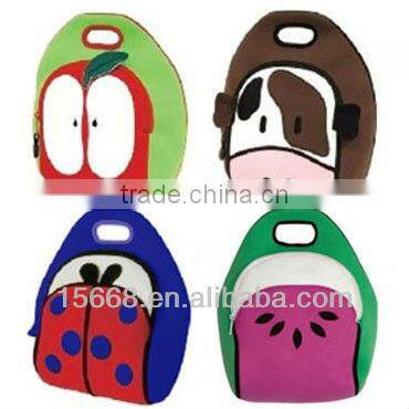 high quality cute design Neoprene lunch bag