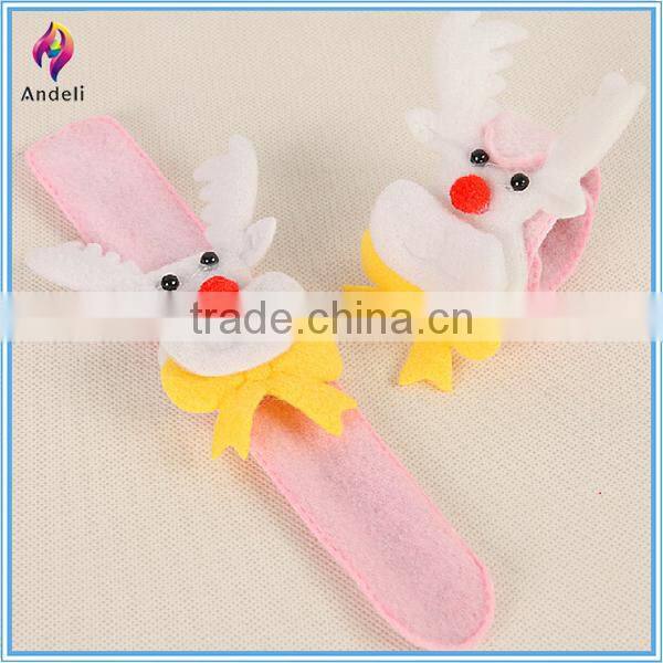 Ally Express Wholesale Christmas Gift Snowman Cicket Child Felt Bracelet