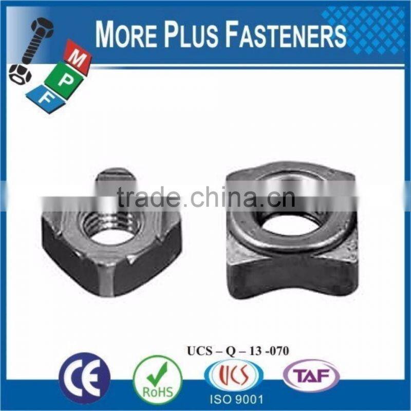 Made in Taiwan DIN 928 Square Weld Nut DIN 928
