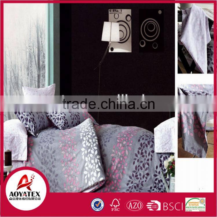 100 polyester microfiber bedding set,cheap polyester bedding quilts