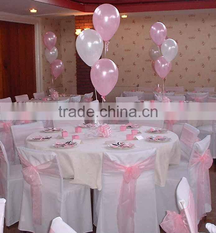 banquet and wedding fushia satin universal chair cover