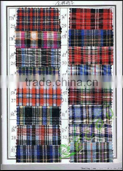 Table Cotton Checked Fabric