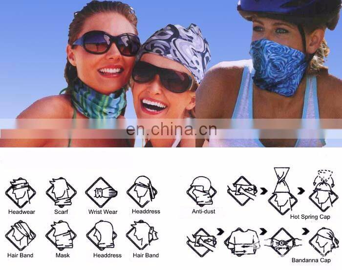 Best selling sport child head sweat - absorbent multifunctional seamless custom tube bandana