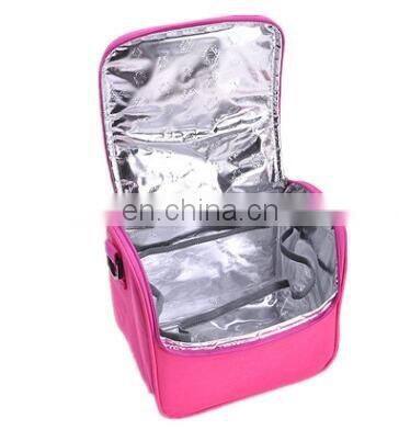 Snack Cooler Bag Baby Food Bag Hot Pink Insulated Bag