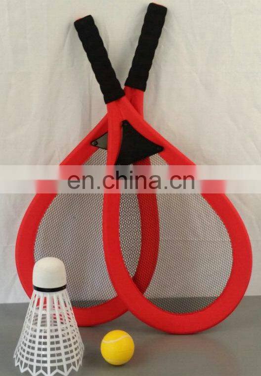 Outdoor sports tennis racket set toys for fun soft tennis racket
