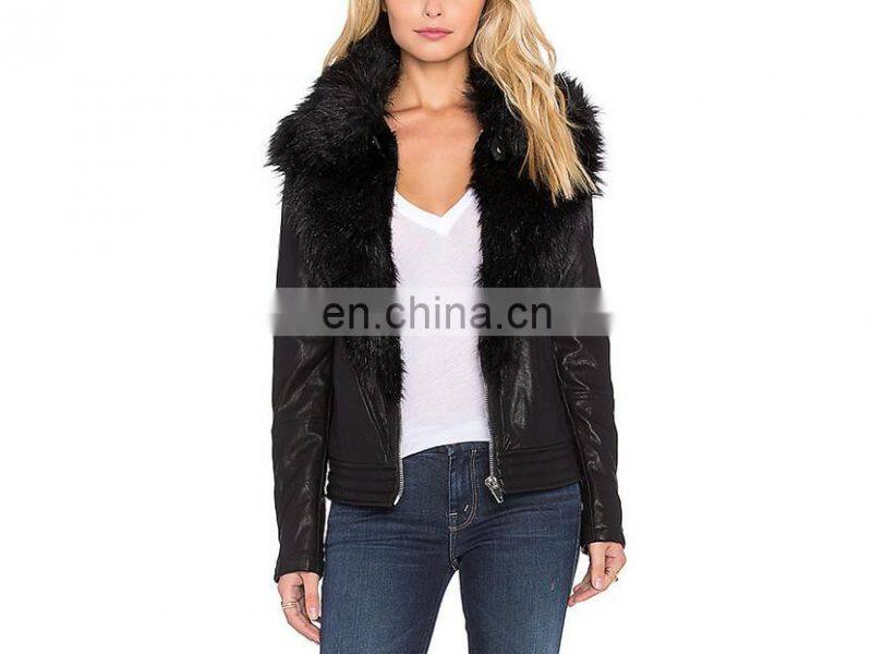 Ladies Casual Clothes 2016 Winter Trendy Woman Fur Jacket