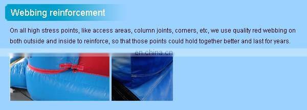 jungle elephant inflatable combo