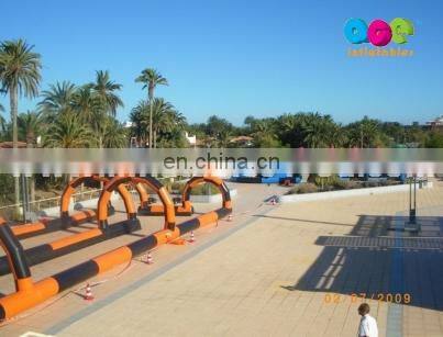 Commercial customized inflatable track race for events