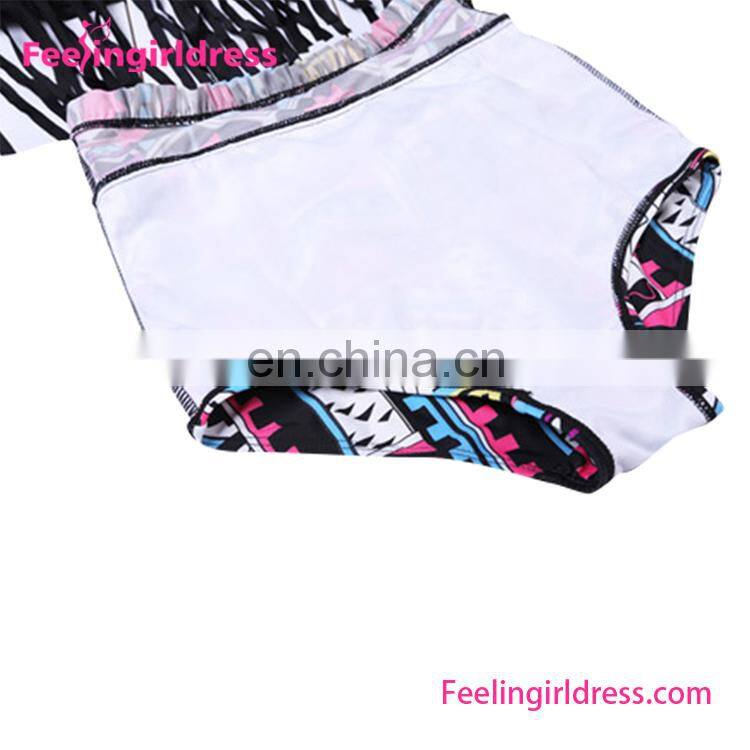 New Design Printing V Neck Wholesale One Piece Bathing Suit