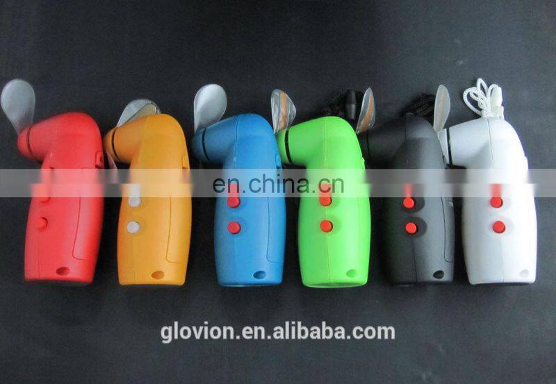 NEW arrival led mini fan flashing light fan programmable led message handheld fan