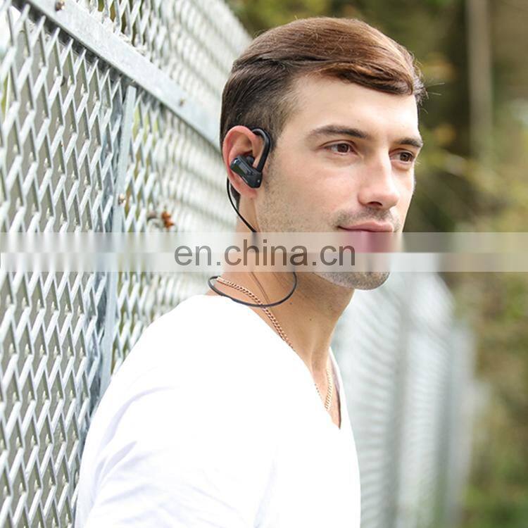 JOYROOM JR-U12 Wireless In-ear Headphone Sports Headset with Mic, IPX7 Waterproof, Distance: 10m (Black)