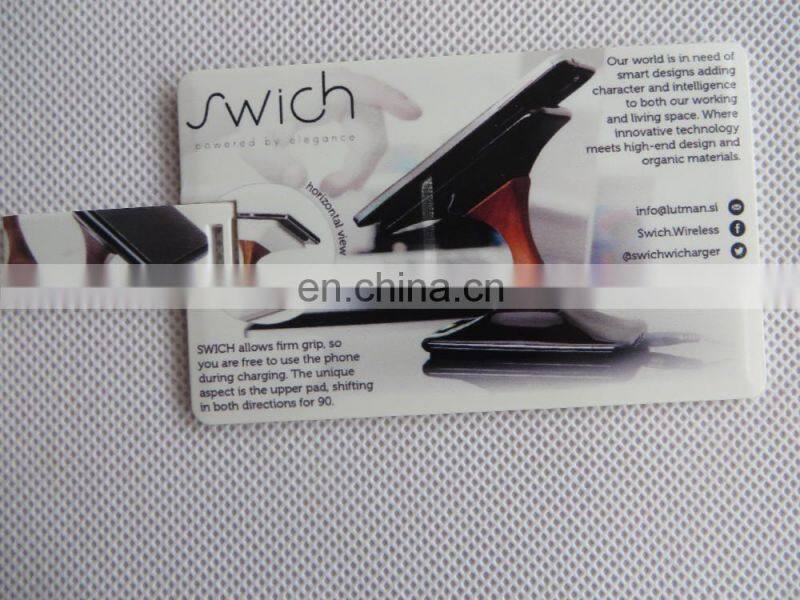 New custom design 8gb credit card usb in low price