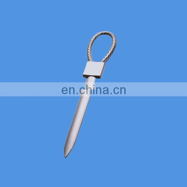 custom antique letter opener with house logo
