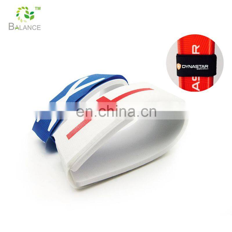 Custom Deluxe Rubber alpine skiing hook loop straps ski straps