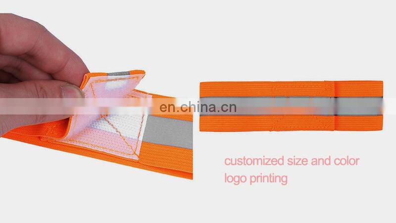 Fancy looking and design elastic reflective wrist band