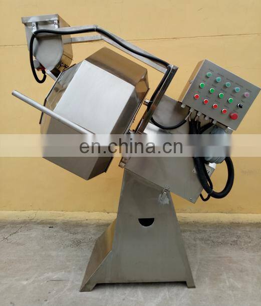 potato chips seasoning machine Stainless steel snack food seasoning machine