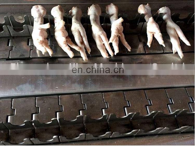 Chicken Feet with Pickled Peppers machine chicken claw cutting splitter machine