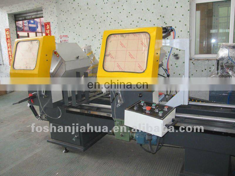 90 degrees of gas-liquid swing table cut for Aluminum windows and doors