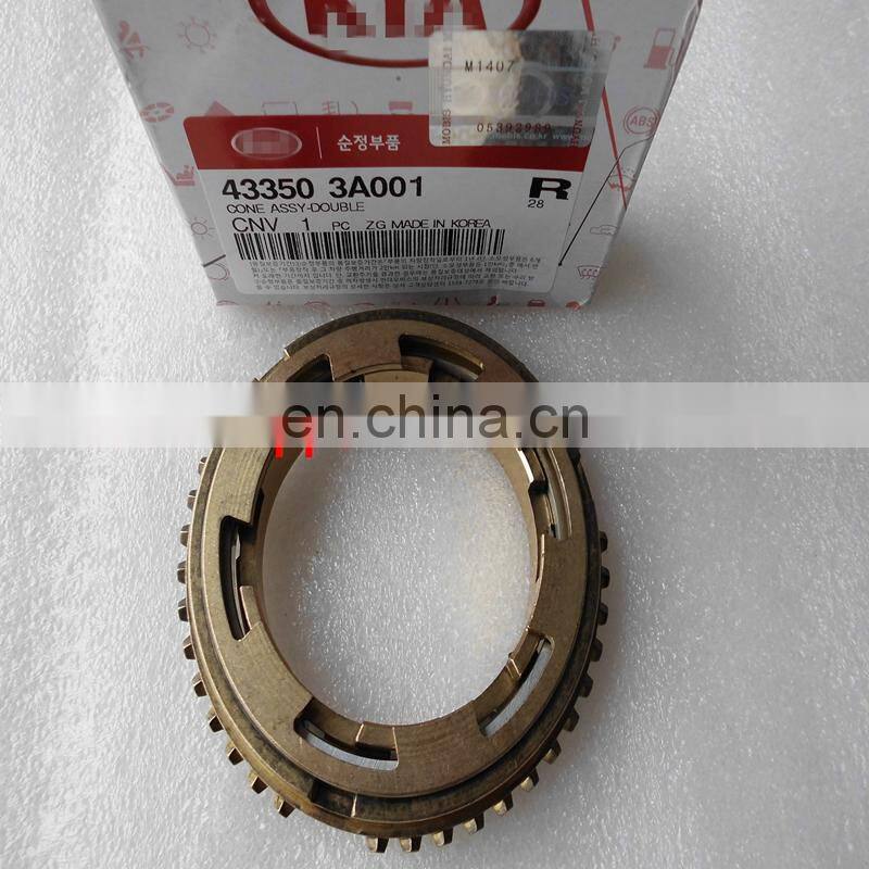 Genuine Trajet Manual Gearbox Parts 1st and 2nd Gear Synchro.43350-3A001 / 433503A001 Double Cone Assy Item