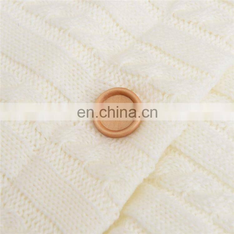 Newborn Infant Thick Knitted Woolen Baby Warm Sleeping Bag Stroller Sleep Sack